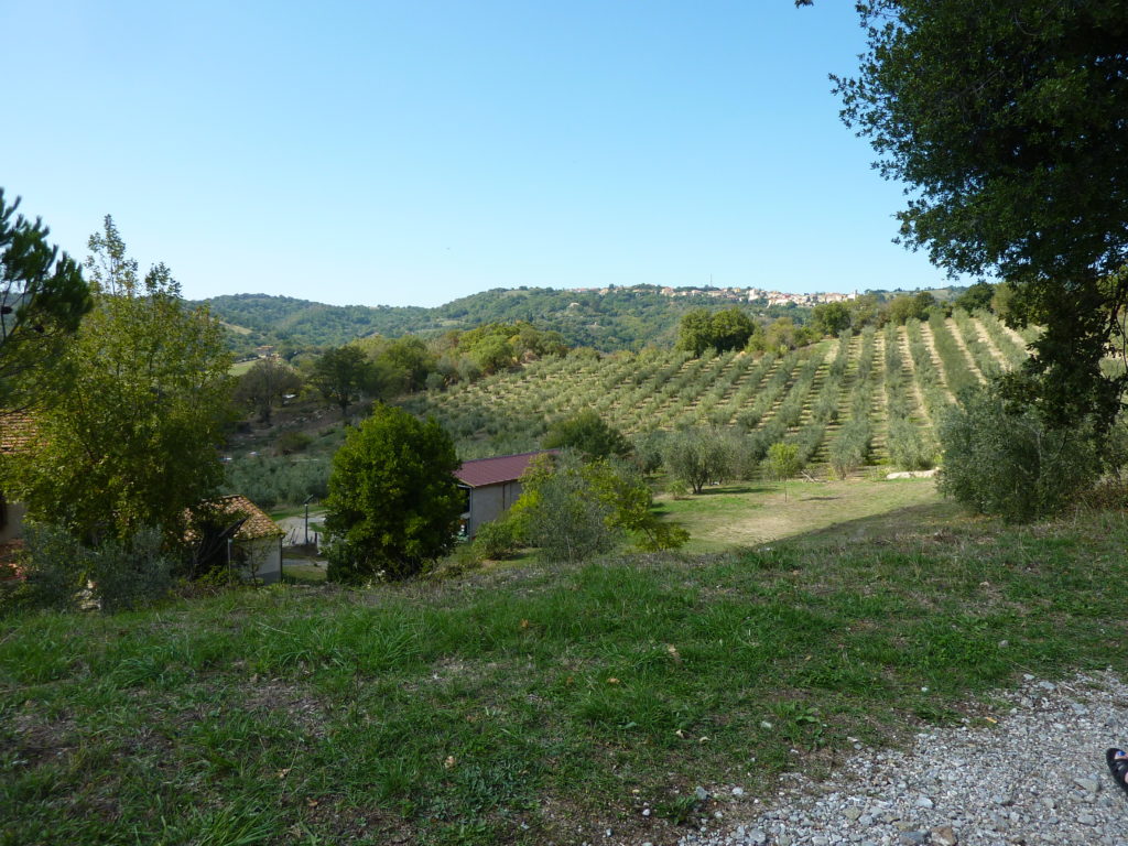 Drive from Pisa to Cascate del Gorello 2